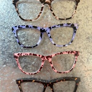 Pair Eyewear Tortoise Toppers for the Harper